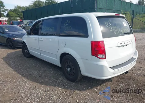 2014 Dodge Grand Caravan Se z USA, uszkodzony, nr VIN 2C4RDGBG7ER411729